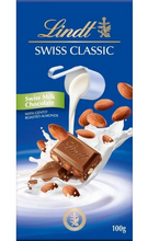 Load image into Gallery viewer, Lindt Swiss Classic Milk Chocolate With Roasted Almonds
